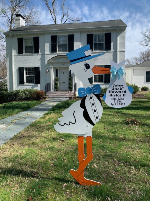 Stork Yard Sign Rental