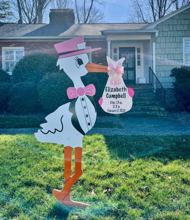 Stork Signs in Winston Salem, NC